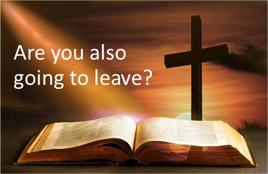 Are you also going to leave?