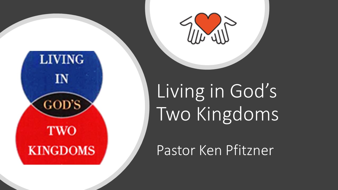 God cares for us with both hands – Pastor Ken Pfitzner
