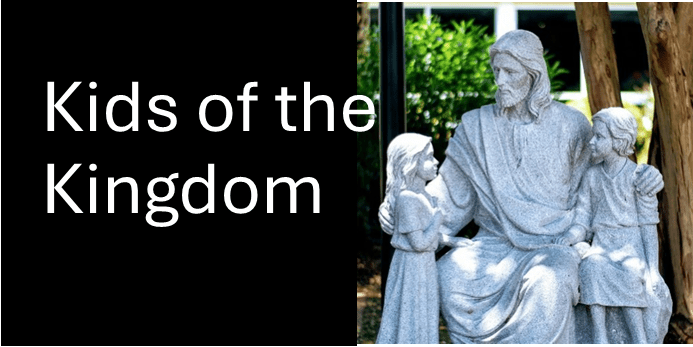 Sunday 20th October 10:30 am – Kids of the Kingdom – Paul Ridley